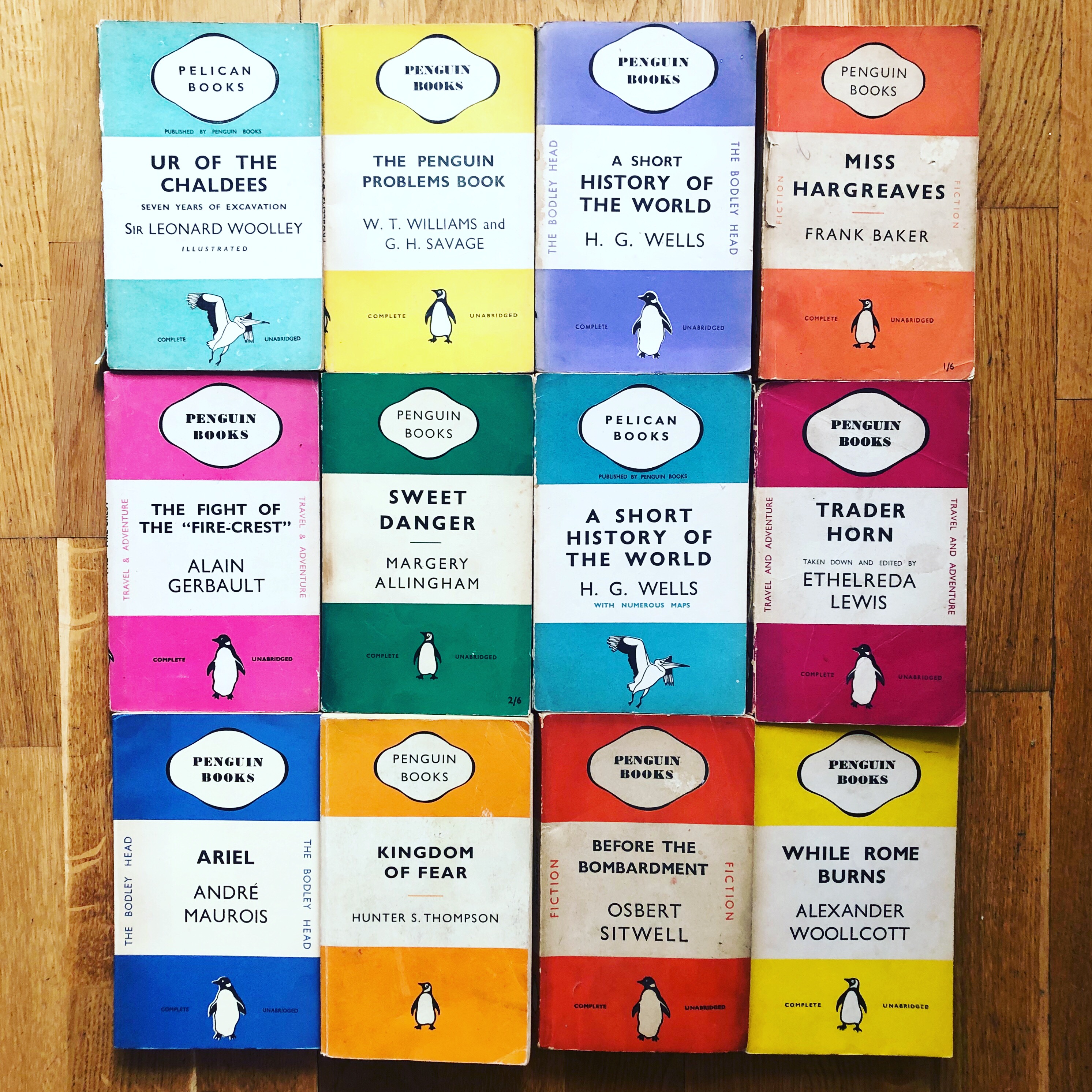 A guide to vintage Penguin book colours - The Colour File